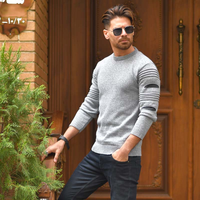 پلیور بافت مردانه مدلAydin