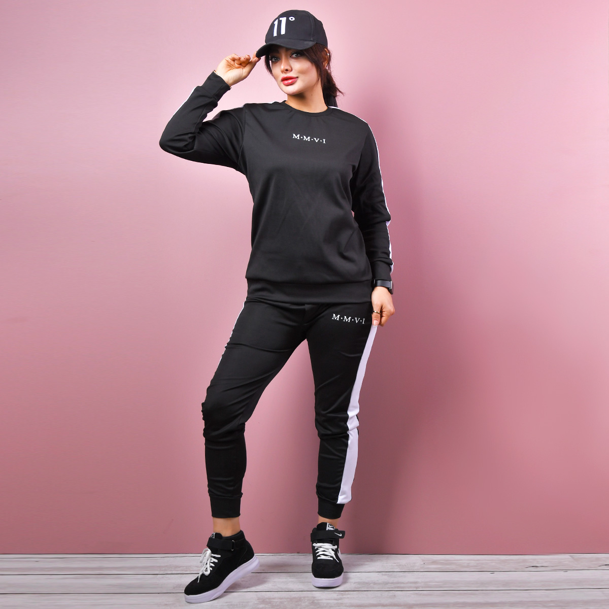 ست تيشرت شلوار ورزشي دخترانه مدل Elnaz