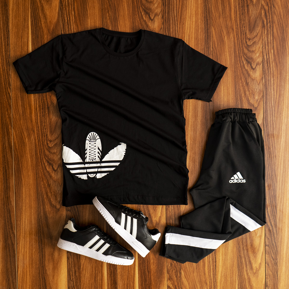 ست تیشرت شلوار adidas مردانه مدل Edvard