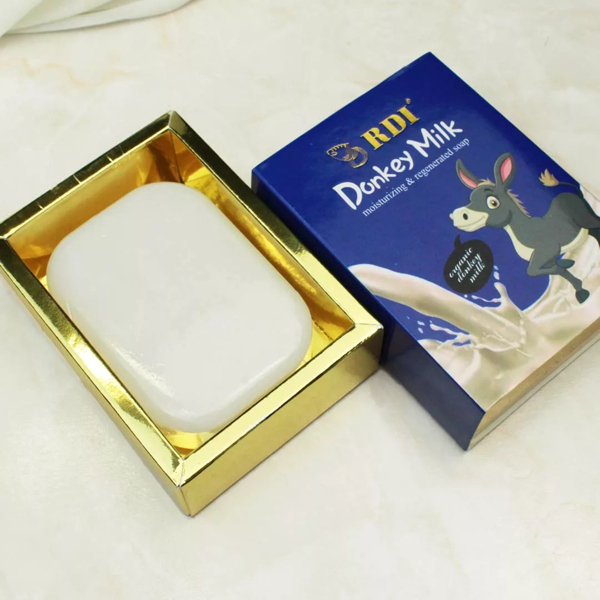 صابون جوانساز و ضدچروک شیرالاغ مدل MADAM RANEE