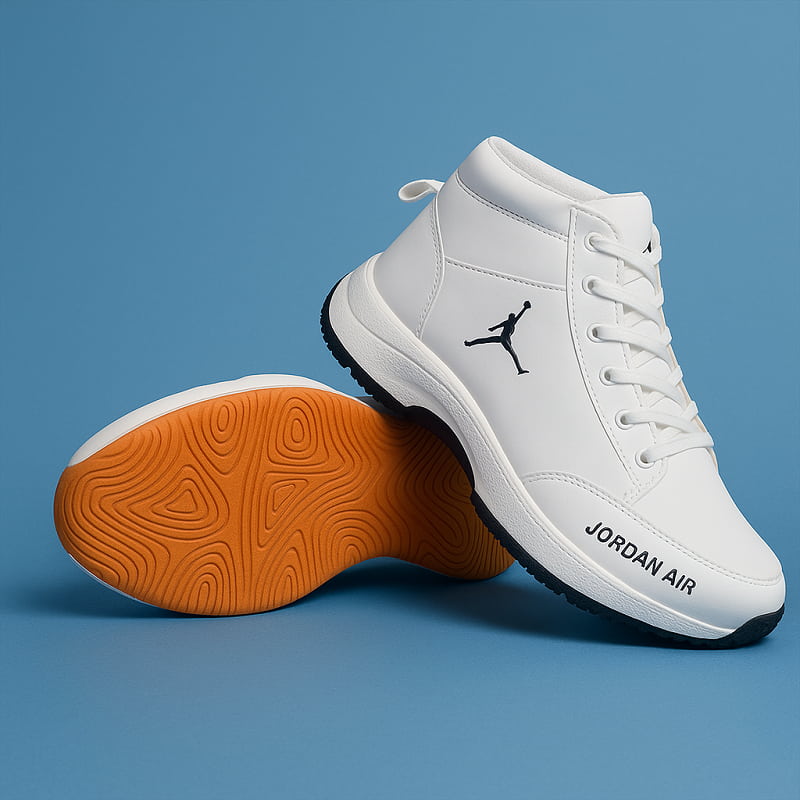 کفش اسپرت مردانه جردن سفید مدل Avin