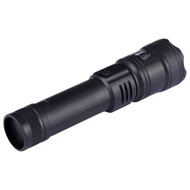 چراغ قوه پلیسی TY-908 دارای زوم-مشکی