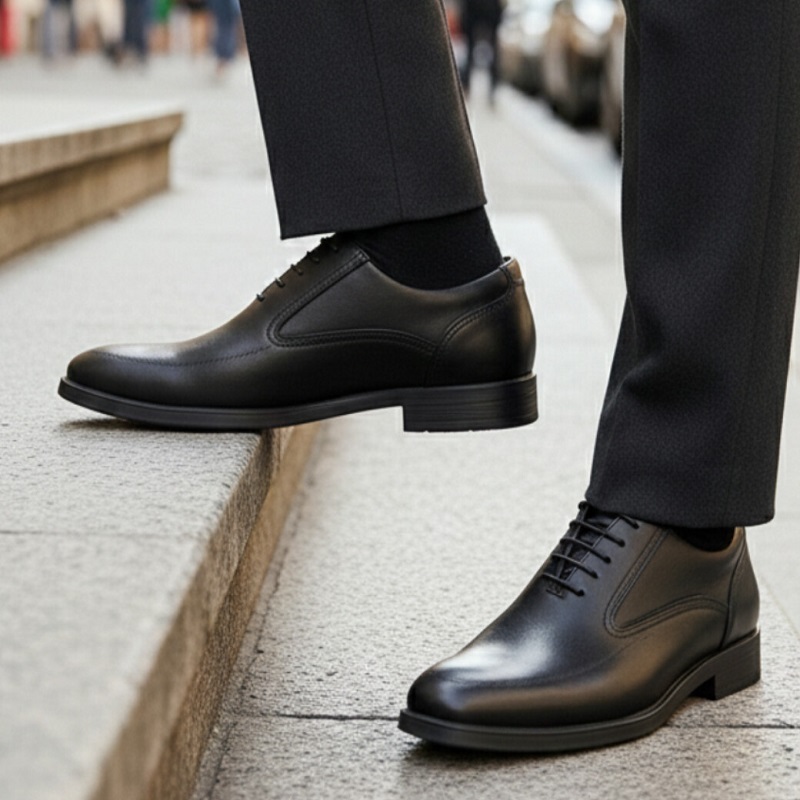 کفش رسمی بندی مردانه مدل Sabalan-مشکی